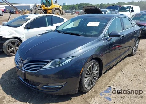 2014 Lincoln Mkz Hybrid из США, поврежденный, VIN 3LN6L2LU9ER817448
